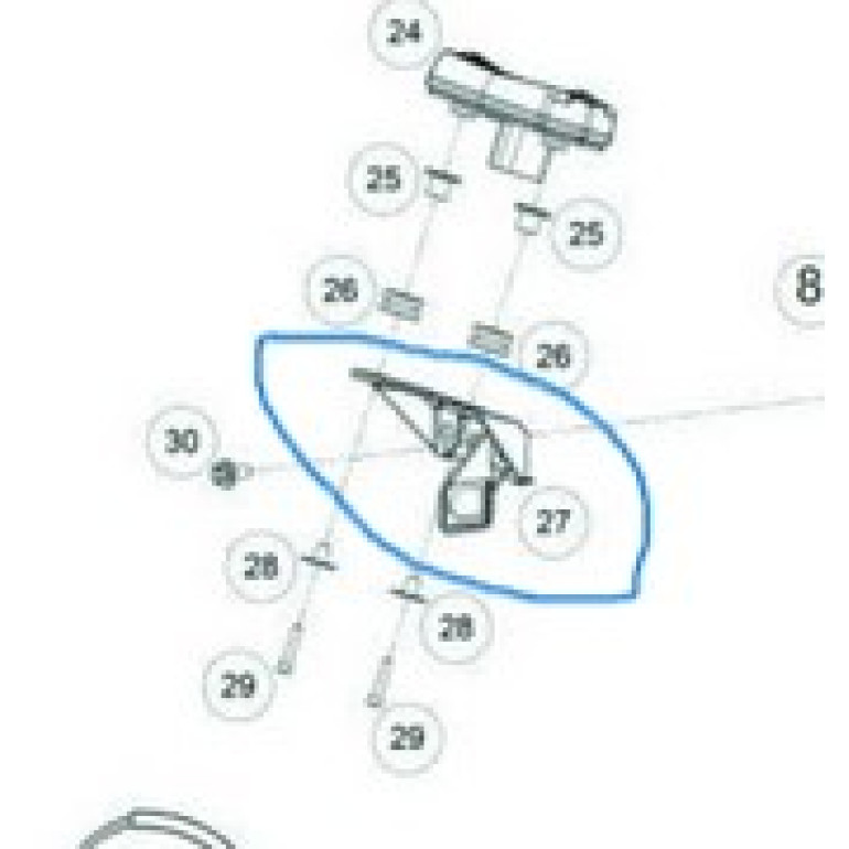 Kilóméteróra tartó MR300i