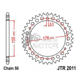 Hátsó lánckerék JTR2011