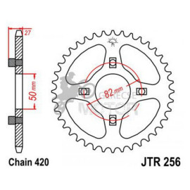 Hátsó lánckerék JTR256