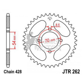 Hátsó lánckerék JTR262.40