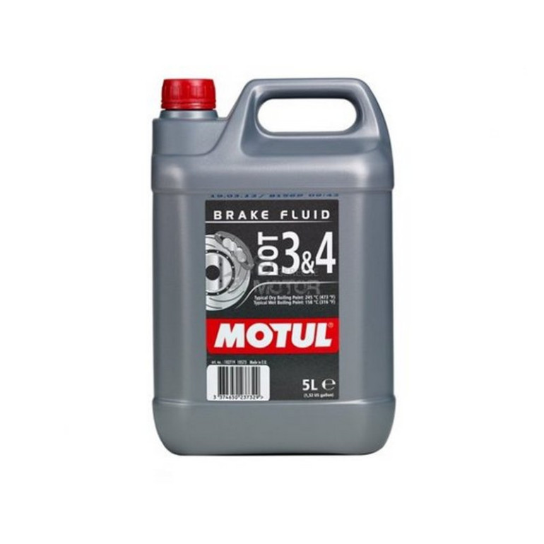 MOTUL DOT 3 & DOT 4 BRAKE FLUID 5L