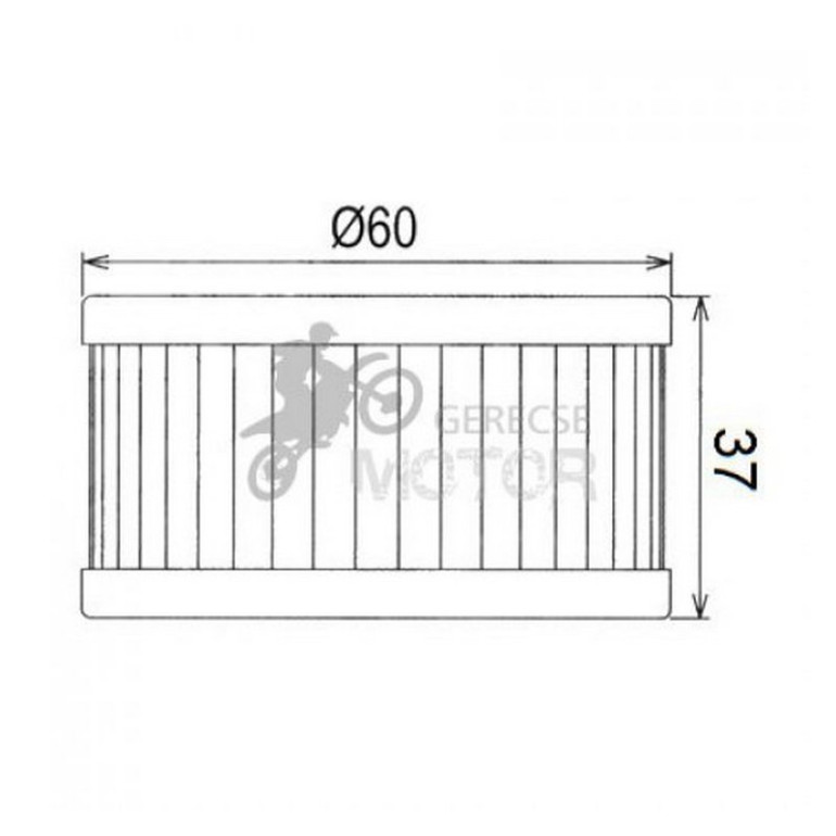 Olajszűrő HIFLOFILTRO HF137
