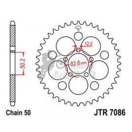 Hátsó lánckerék JTR7086