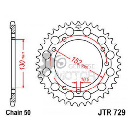 Hátsó lánckerék JTR729