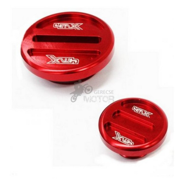 Motorblokk eloxált kupakok HT56-05-002RD