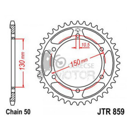 Hátsó lánckerék JTR859