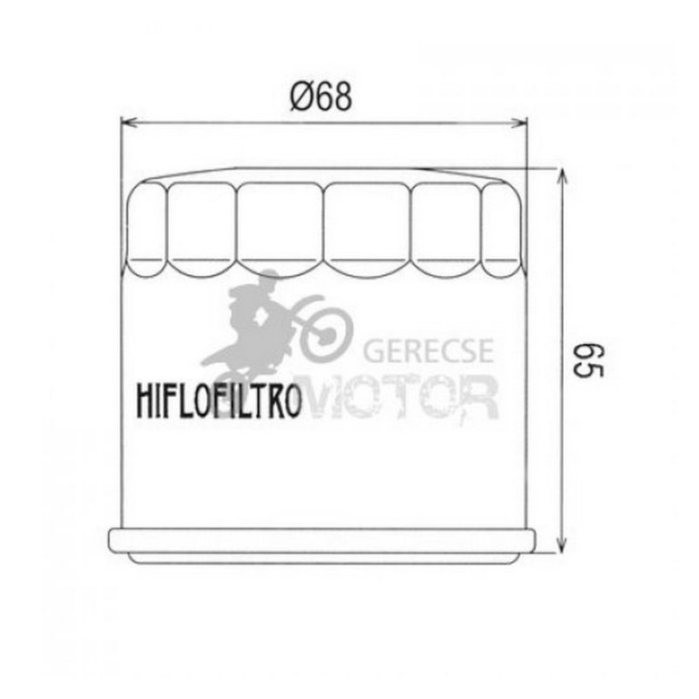 Olajszűrő HIFLOFILTRO HF138