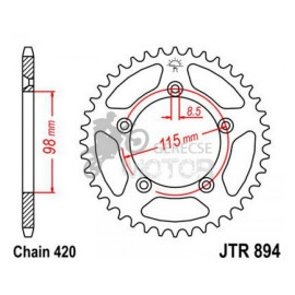 Hátsó lánckerék JTR894