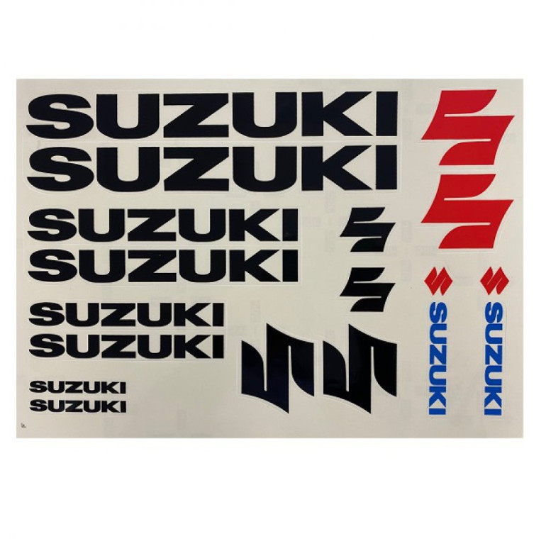 Matrica szett SUZUKI 25x35cm