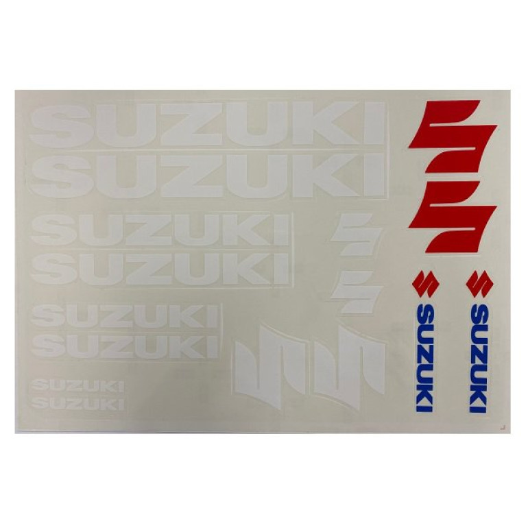 Matrica szett SUZUKI 25x35cm