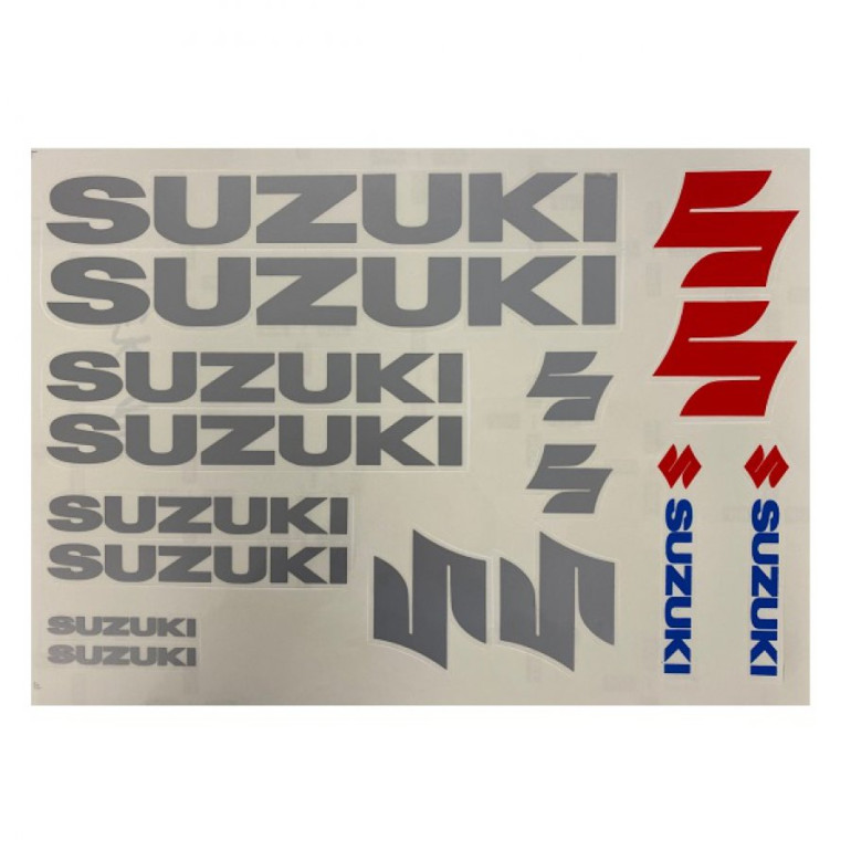 Matrica szett SUZUKI 25x35cm