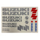 Matrica szett SUZUKI 25x35cm