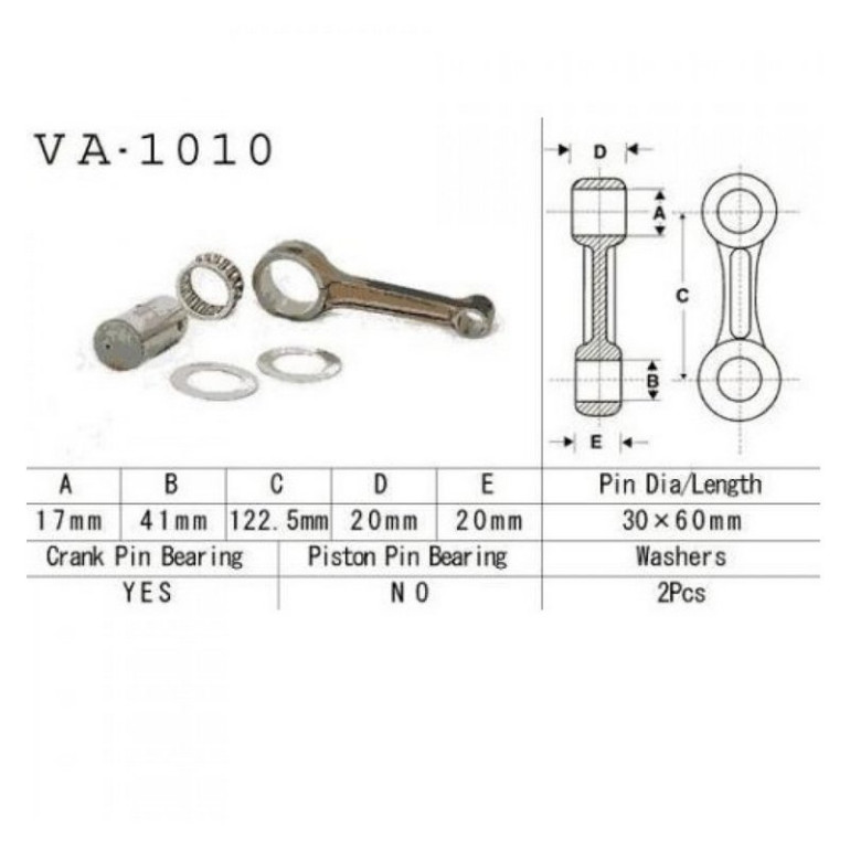 Hajtókar szett Vesrah