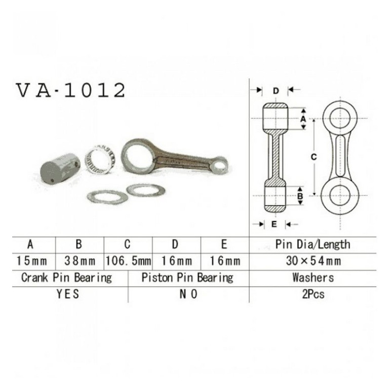 Hajtókar szett Vesrah