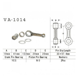 Hajtókar szett Vesrah