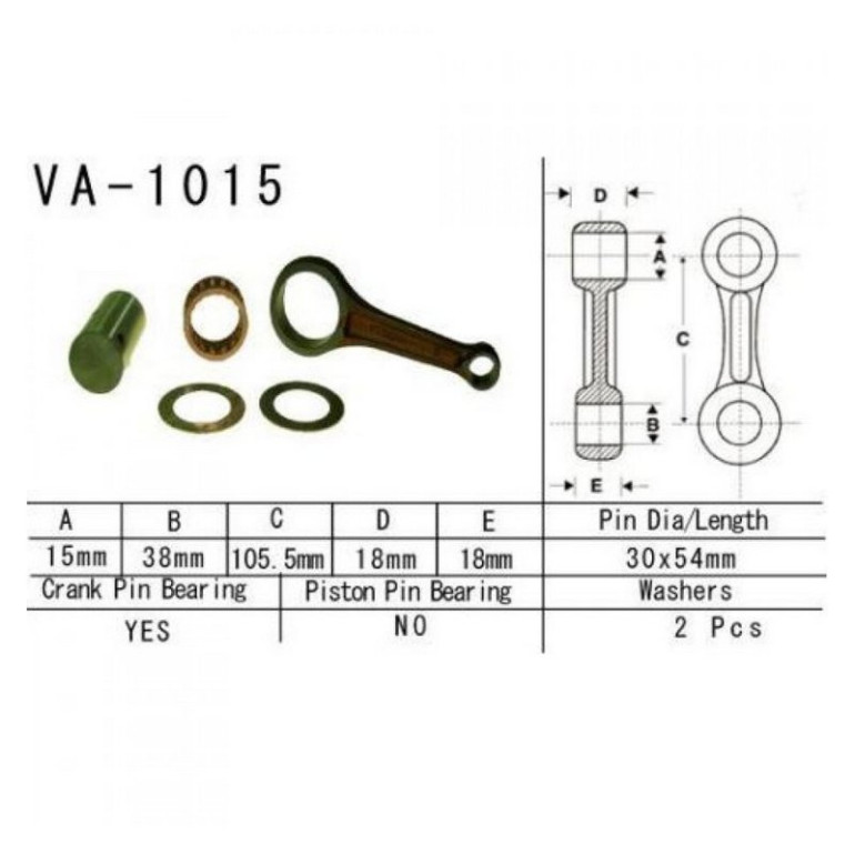 Hajtókar szett Vesrah