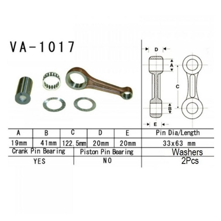 Hajtókar szett Vesrah