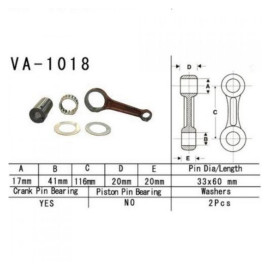 Hajtókar szett Vesrah