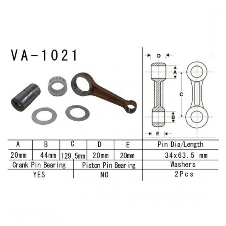 Hajtókar szett Vesrah