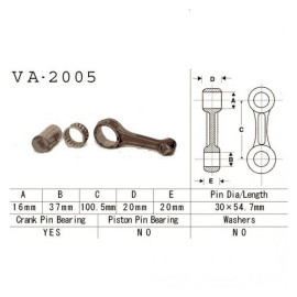 Hajtókar szett Vesrah