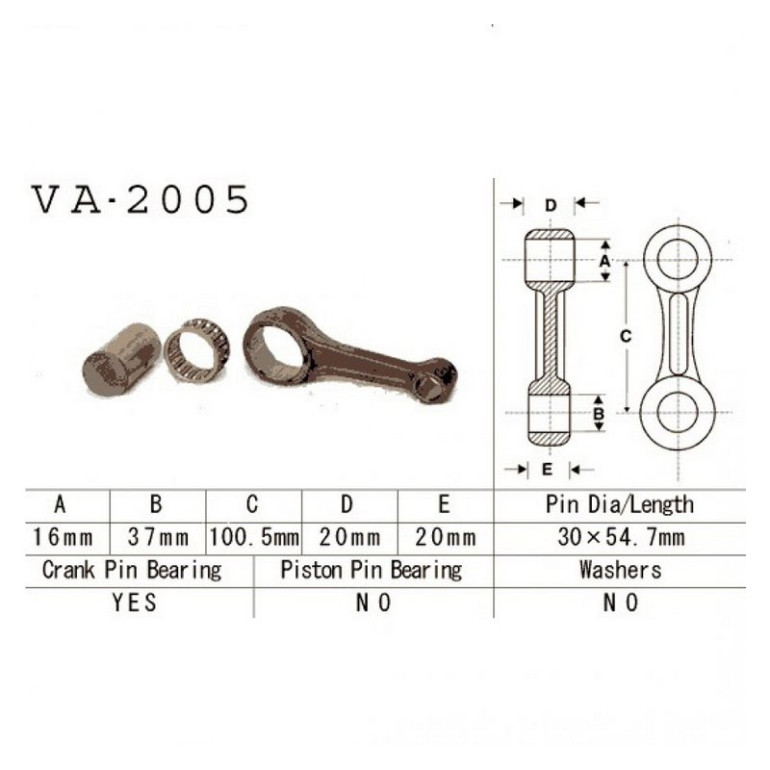 Hajtókar szett Vesrah