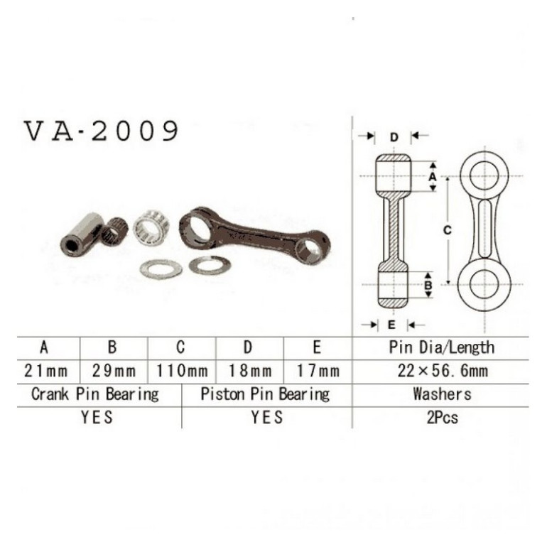 Hajtókar szett Vesrah
