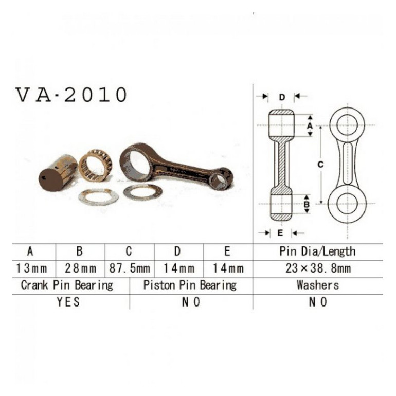 Hajtókar szett Vesrah