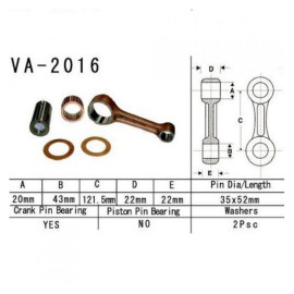 Hajtókar szett Vesrah