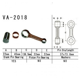 Hajtókar szett Vesrah