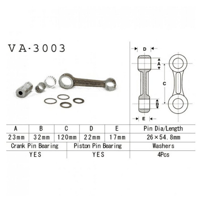 Hajtókar szett Vesrah