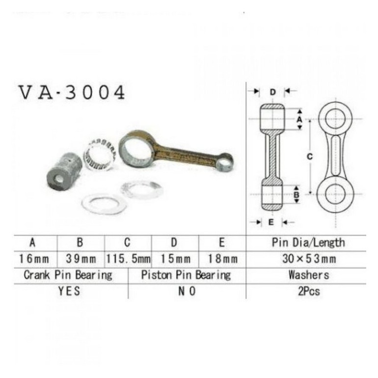 Hajtókar szett Vesrah