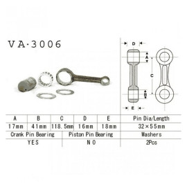 Hajtókar szett Vesrah