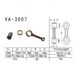 Hajtókar szett Vesrah