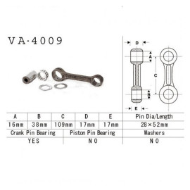Hajtókar szett Vesrah