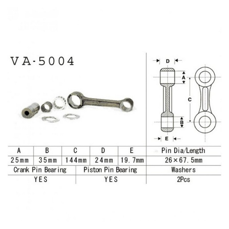 Hajtókar szett Vesrah