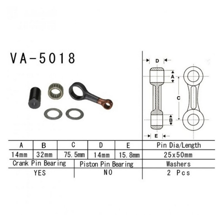 Hajtókar szett Vesrah