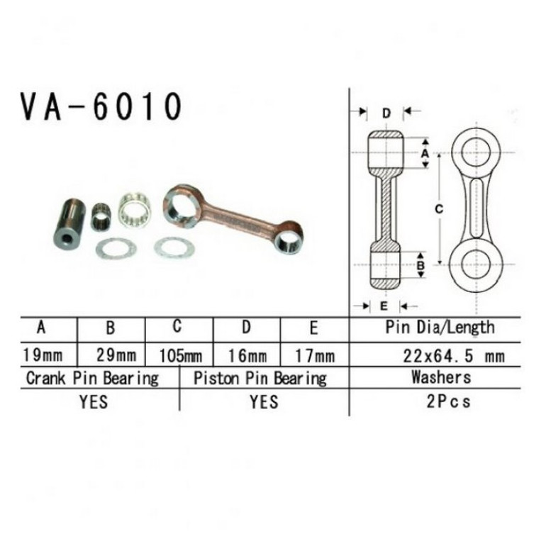 Hajtókar szett Vesrah