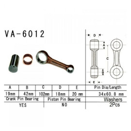 Hajtókar szett Vesrah