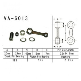 Hajtókar szett Vesrah