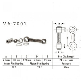 Hajtókar szett Vesrah