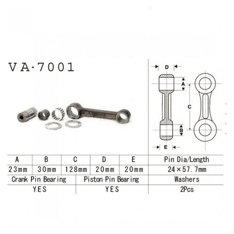 Hajtókar szett Vesrah