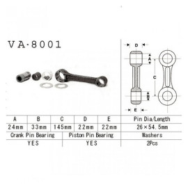Hajtókar szett Vesrah