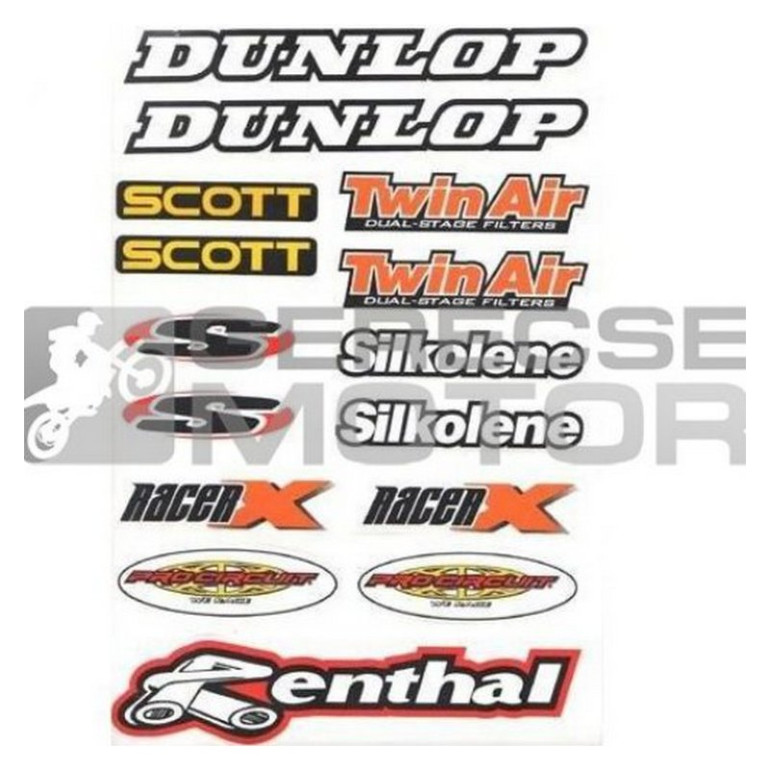 Matrica szett A4 DUNLOP 4MX