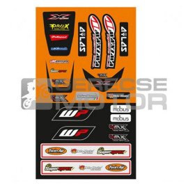 Matrica első és hátsó sárvédő univerzális KTM 4MX