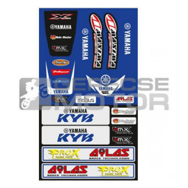 Matrica első és hátsó sárvédő univerzális YAMAHA 4MX