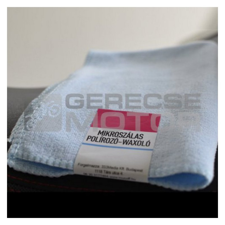 Mikrofiber polírozó kendő kék Muc-Off 272