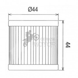 Olajszűrő HIFLOFILTRO HF139