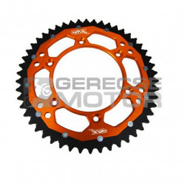 Hátsó lánckerék betétes narancs KTM