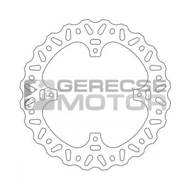 Féktárcsa hátsó ProX