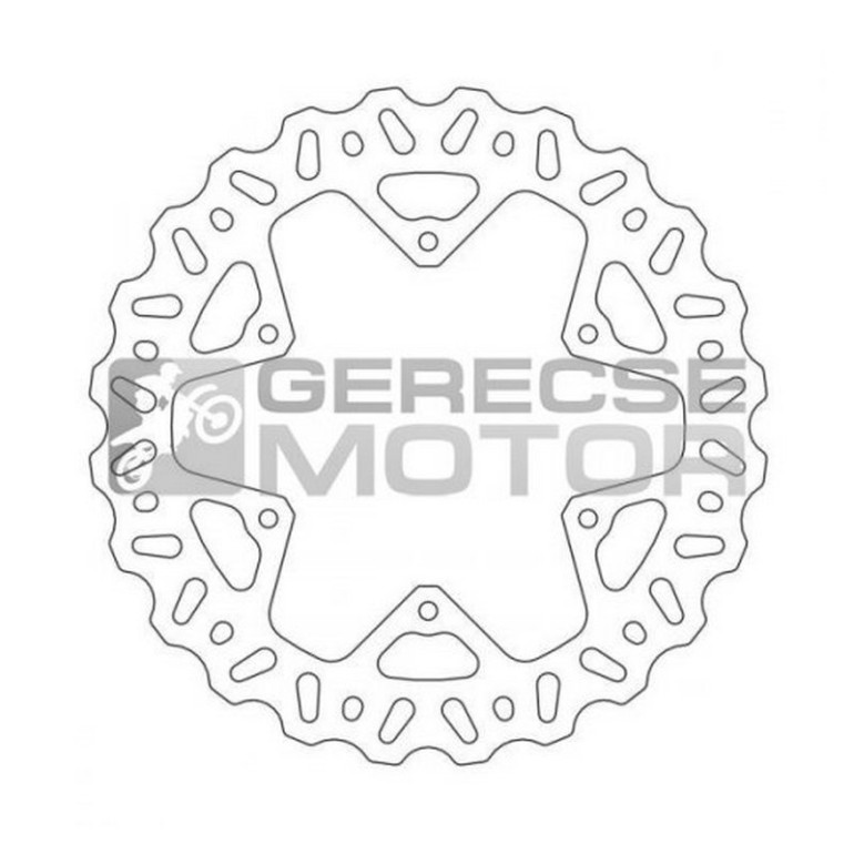 Féktárcsa hátsó ProX